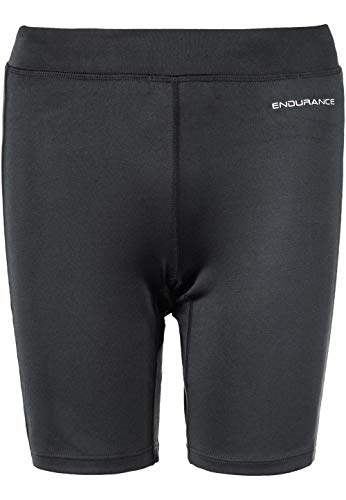 ENDURANCE Damen Funktionstights ZENTA Short XQL 1001 Black 40 von ENDURANCE