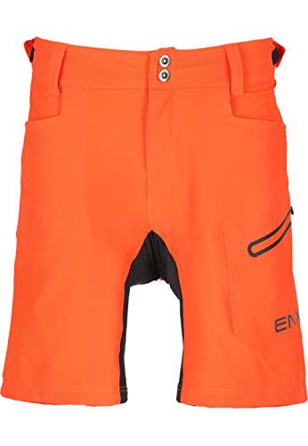 endurance Herren Radhose Jamal 2in1 5070 Flame 2XL von endurance