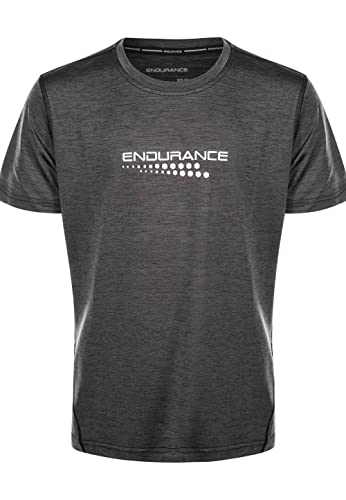 endurance Kinder Funktionsshirt Drill Melange 1001BM Black Melange 140 endurance Kinder Funktionsshirt Drill Melange 1001BM Black Melange 140 von endurance