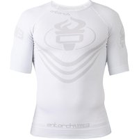 entorch Action Ultimate Warrior kurzarm Kompressionsshirt 01 - white XL von entorch