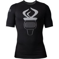 entorch Performance kurzarm Kompressionsshirt 00 - black M von entorch