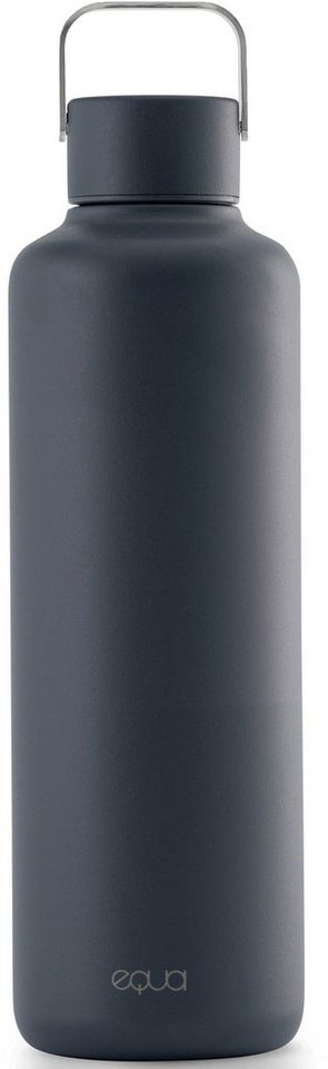 equa Trinkflasche Timeless Navy, Edelstahl, 1000 ml von equa