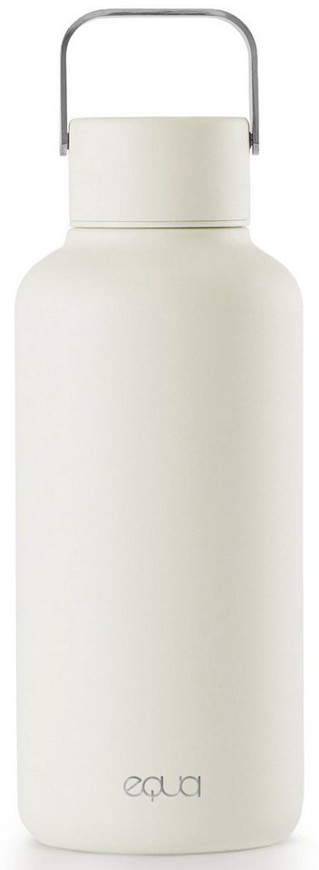 equa Trinkflasche Timeless Off-White, Leichtgewicht aus Edelstahl, Tragegriff equa Trinkflasche Timeless Off-White, Leichtgewicht aus Edelstahl, Tragegriff von equa