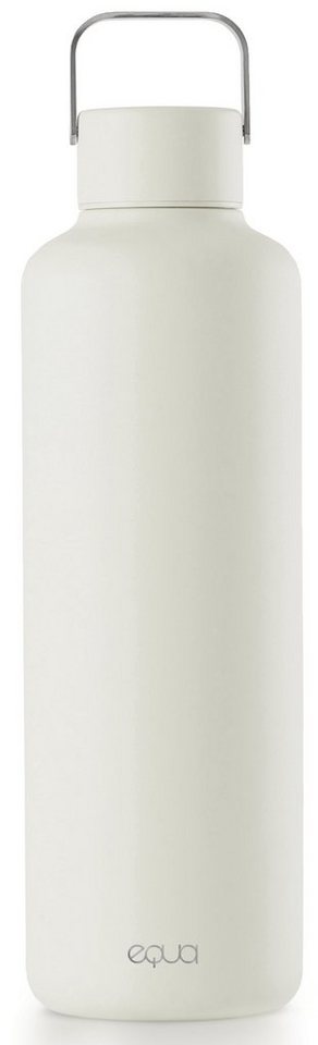 equa Trinkflasche Timeless Off-White, Leichtgewicht aus Edelstahl, Tragegriff equa Trinkflasche Timeless Off-White, Leichtgewicht aus Edelstahl, Tragegriff von equa