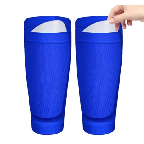 1-Paar Fußball Schienbeinschützer Socken, atmungsaktive Schienbeinschützer Ärmel mit Einsatz Pocket Schienbeinschützer Halter Beinunterstützung Fußball Kompression Waden Ärmel für Anfänger (M) 1-Paar Fußball Schienbeinschützer Socken, atmungsaktive Schienbeinschützer Ärmel mit Einsatz Pocket Schienbeinschützer Halter Beinunterstützung Fußball Kompression Waden Ärmel für Anfänger (M) von equlup