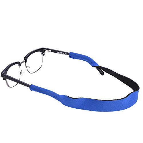 Brillenband, 5 Stück, Verstellbarer Brillenhalter, Brillenband, praktischer Sportbrillen-Brillenband, Kordelhalter für Brillen (Blau) von equlup