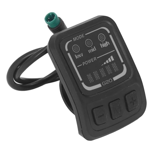 G20 F Elektrofahrrad-LED-Display, Ebike-LCD-Display-Bedienfeld mit regenfester Schnittstelle, multifunktionaler Fahrrad-Panel-Bildschirm-Ersatz für Elektrofahrrad G20 F Elektrofahrrad-LED-Display, Ebike-LCD-Display-Bedienfeld mit regenfester Schnittstelle, multifunktionaler Fahrrad-Panel-Bildschirm-Ersatz für Elektrofahrrad von equlup