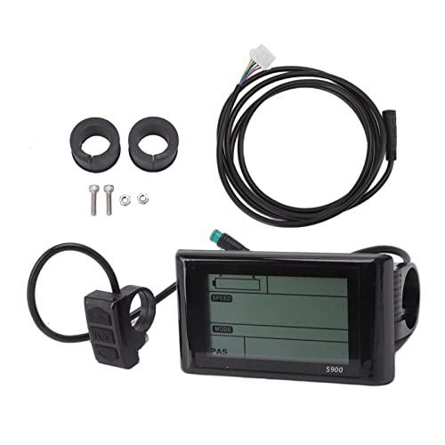 S900 LCD-Display für Elektrofahrräder, 24 V, 36 V, 48 V, Echtzeitaufzeichnung, LCD-Display für Elektrofahrräder für Roller, Elektrofahrräder von equlup