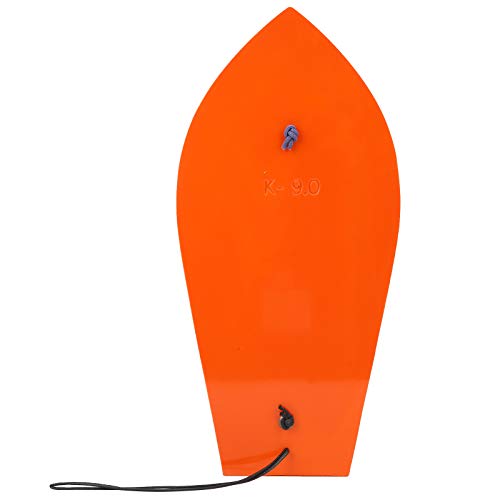 equlup Angeln Trolling Board, helle Farbe Trolling Sprungbrett Kunststoff Angeln Trolling Sprungbrett Tragbares Werkzeugzubehör für Fischerboot (9#) von equlup