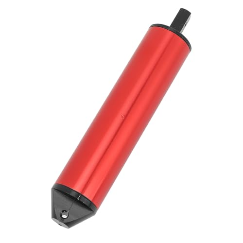 equlup Sport-Spannungskalibrator, 100 lbs 13,5 x 2,5 cm, professioneller Badmintonschläger-Spannungskalibrator, Federspannungskalibrator für Tennis-Besaitungsmaschine (Rot) von equlup