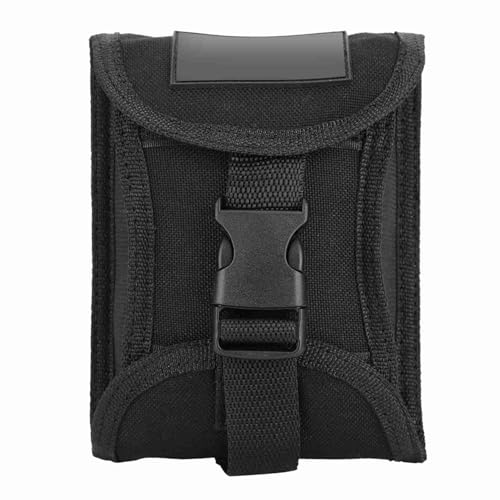 equlup Tauchergewicht-Tasche, 16x13x5cm/6,3x5,1 x2in Tauchgurt Tasche 3kg Tauchsport-Ersatzgewicht-Aufbewahrung Tasche mit Schnalle (Schwarz) von equlup