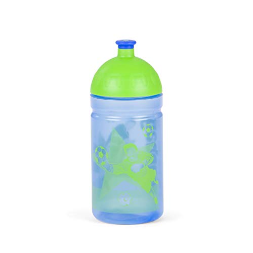 ERGOBAG LiBearo 2:0 Trinkblase, 20 cm, 0.5 Liter, Zig Zag Blue Green von ergobag