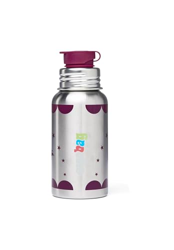 ergobag Edelstahl Trinkflasche ergobag Trinkflasche mit verschiedenen Motiven für Kinder, 500ml, BPA-frei, auslaufsicher, leicht zu reinigen Pferdestar - Silber ergobag Edelstahl Trinkflasche ergobag Trinkflasche mit verschiedenen Motiven für Kinder, 500ml, BPA-frei, auslaufsicher, leicht zu reinigen Pferdestar - Silber von ergobag