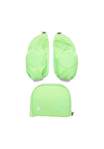 ergobag Fluo LED Seitentaschen-Set Geeignet für Pack, cubo, cubo Light und Wide Hellgrün - Grün ergobag Fluo LED Seitentaschen-Set Geeignet für Pack, cubo, cubo Light und Wide Hellgrün - Grün von ergobag