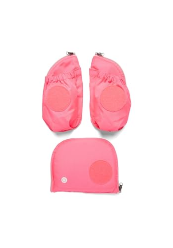 ergobag Fluo LED Seitentaschen Set Geeignet für pack, cubo, cubo light und wide Pink ergobag Fluo LED Seitentaschen Set Geeignet für pack, cubo, cubo light und wide Pink von ergobag