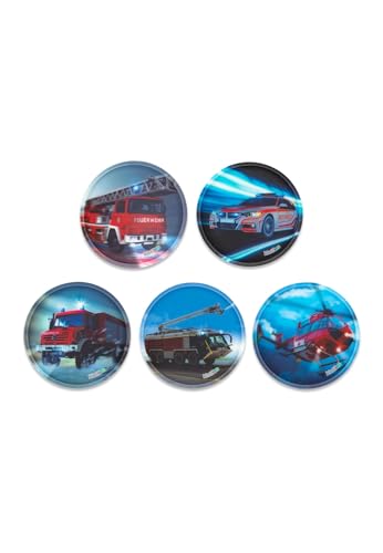 ergobag Klettie Set Motivwelt Themenwelt Klettflächen Sammelspaß Individualisierung Feuerwehr - Bunt ergobag Klettie Set Motivwelt Themenwelt Klettflächen Sammelspaß Individualisierung Feuerwehr - Bunt von ergobag