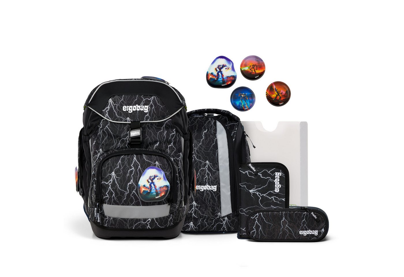 ergobag Schulranzen Pack Reflex Glow ergobag Schulranzen Pack Reflex Glow von ergobag
