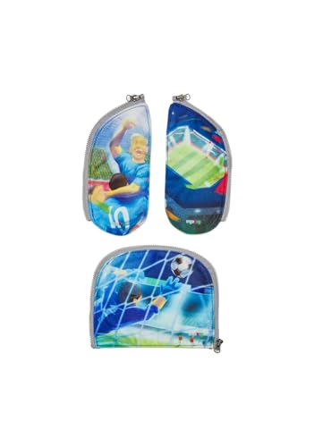 ergobag Zippies Schulranzen Zubehör Set 3-teilig für Kinder, Jungen und Mädchen Fussball - Grün ergobag Zippies Schulranzen Zubehör Set 3-teilig für Kinder, Jungen und Mädchen Fussball - Grün von ergobag