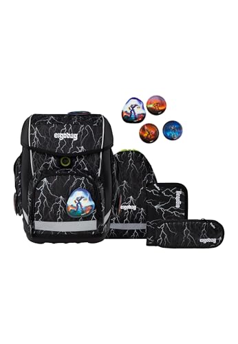 ergobag cubo Set ergonomischer Schulrucksack Klassisch 5-teilig 1. Klasse Grundschule für Mädchen und Jungen ergobag cubo Set ergonomischer Schulrucksack Klassisch 5-teilig 1. Klasse Grundschule für Mädchen und Jungen von ergobag
