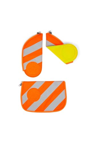ergobag cubo Sicherheitsset mit Reflektorstreifen Sichtbarkeits-Set cubo und cubo light gekauft vor Juli 2019 Set 3-teilig Orange von ergobag