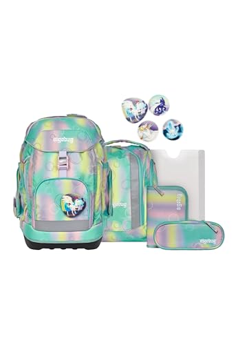 ergobag maxi set Set 6-teilig, ergonomischer Schulrucksack Grundschule für Mädchen und Jungen, ideal für große Kinder ab der 1. Klasse ZauBärwelt - Mint ergobag maxi set Set 6-teilig, ergonomischer Schulrucksack Grundschule für Mädchen und Jungen, ideal für große Kinder ab der 1. Klasse ZauBärwelt - Mint von ergobag