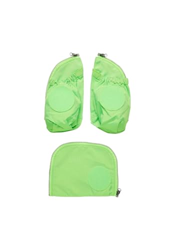 ergobag Pack Seitentaschen Zip-Set Sicherheits-Set mit Seitentaschen, Pack, cubo und cubo Light gekauft nach Juli 2019, Set 3-teilig von ergobag