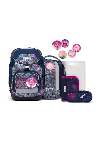 ergobag pack Set ergonomischer Schulrucksack, 6-teilig, Bärlaxy - Lila, Einheitsgröße ergobag pack Set ergonomischer Schulrucksack, 6-teilig, Bärlaxy - Lila, Einheitsgröße von ergobag