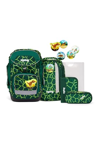 Ergobag Unisex-Adult Pack Schulrucksack-Set Bärrex Rucksack, Grün, One Size Ergobag Unisex-Adult Pack Schulrucksack-Set Bärrex Rucksack, Grün, One Size von ergobag