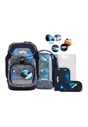 ergobag pack Set ergonomischer Schulrucksack Flexibel 6-teilig 1. Klasse Grundschule von ergobag