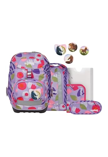 ergobag pack Set ergonomischer Schulrucksack Flexibel 6-teilig Set 1. Klasse Grundschule für Mädchen und Jungen ergobag pack Set ergonomischer Schulrucksack Flexibel 6-teilig Set 1. Klasse Grundschule für Mädchen und Jungen von ergobag