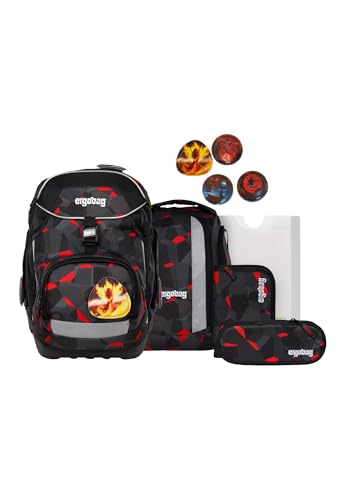 ergobag pack Set ergonomischer Schulrucksack Flexibel 6-teilig Set 1. Klasse Grundschule für Mädchen und Jungen ergobag pack Set ergonomischer Schulrucksack Flexibel 6-teilig Set 1. Klasse Grundschule für Mädchen und Jungen von ergobag