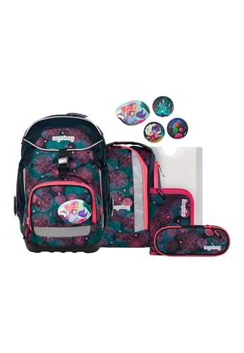 ergobag pack Set ergonomischer Schulrucksack Flexibel 6-teilig Set 1. Klasse Grundschule für Mädchen und Jungen ergobag pack Set ergonomischer Schulrucksack Flexibel 6-teilig Set 1. Klasse Grundschule für Mädchen und Jungen von ergobag