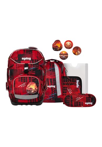 ergobag pack Set ergonomischer Schulrucksack Flexibel 6-teilig Set 1. Klasse Grundschule für Mädchen und Jungen ergobag pack Set ergonomischer Schulrucksack Flexibel 6-teilig Set 1. Klasse Grundschule für Mädchen und Jungen von ergobag