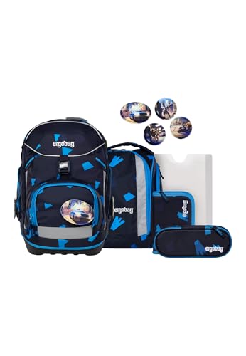 ergobag pack Set ergonomischer Schulrucksack Flexibel 6-teilig Set 1. Klasse Grundschule für Mädchen und Jungen ergobag pack Set ergonomischer Schulrucksack Flexibel 6-teilig Set 1. Klasse Grundschule für Mädchen und Jungen von ergobag