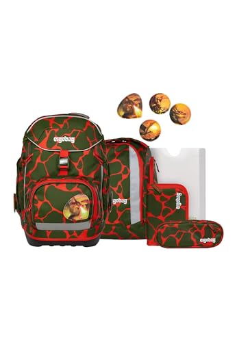 ergobag pack Set ergonomischer Schulrucksack Flexibel 6-teilig Set 1. Klasse Grundschule für Mädchen und Jungen ergobag pack Set ergonomischer Schulrucksack Flexibel 6-teilig Set 1. Klasse Grundschule für Mädchen und Jungen von ergobag