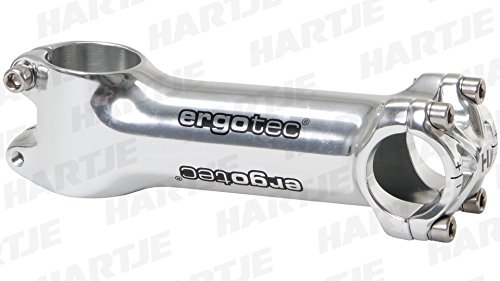 ErgoTec Unisex – Erwachsene Pike 2 Vorbau, Silber, 90 mm von ergotec