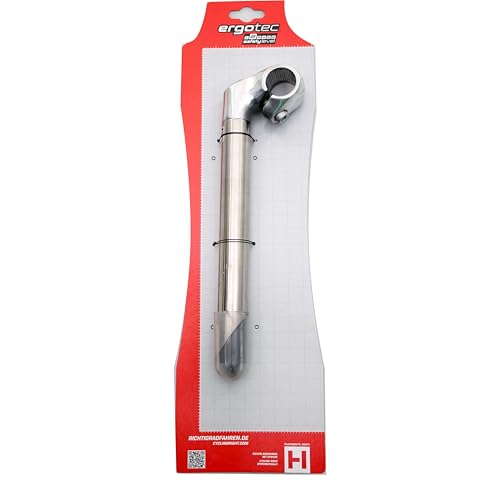 ErgoTec Unisex – Erwachsene Cat Vorbau, Silber, 230 mm ErgoTec Unisex – Erwachsene Cat Vorbau, Silber, 230 mm von ergotec