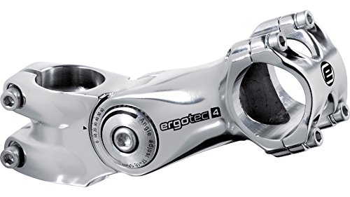 ergotec Unisex – Erwachsene blæksprutte 2 Vorbau, silber, 105 mm EU von ergotec