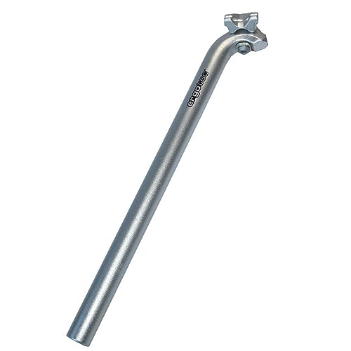 ergotec Sattelstütze Patent Hook, silber-sand, 28.6 x 400 mm, 57786001 von ergotec