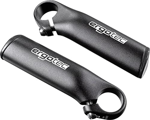 ErgoTec Unisex – Erwachsene Ergo S Bar Ends, Schwarz, Einheitsgröße von ergotec