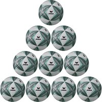 10er Ballpaket erima Senzor-Star Pro Fußball fern green/smaragd/silver grey 5 von erima