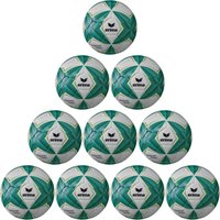 10er Ballpaket erima Senzor-Star Training Fußball Kinder aqua/evergreen 3 von erima