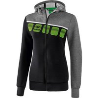 ERIMA Fußball - Teamsport Textil - Jacken 5-C Trainingsjacke Kapuze Damen ERIMA Fußball - Teamsport Textil - Jacken 5-C Trainingsjacke Kapuze Damen von erima