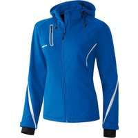 erima Softshelljacke Funktion Damen royal/weiß 42 von erima