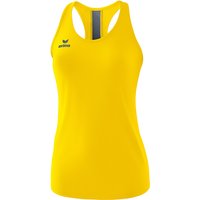 erima Squad Funktions Tanktop Damen yellow/black/slate grey 42 von erima