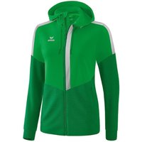 erima Squad Trainingsjacke mit Kapuze Damen fern green/smaragd/silver grey 34 erima Squad Trainingsjacke mit Kapuze Damen fern green/smaragd/silver grey 34 von erima