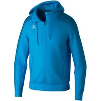 erima EVO STAR Kapuzen-Trainingsjacke Kinder curacao/mykonos 116 von erima