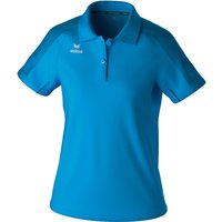 erima EVO STAR Poloshirt Damen curacao/mykonos 36 von erima