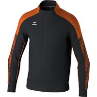 erima EVO STAR Trainingsjacke Kinder schwarz/orange 140 von erima