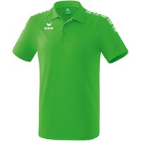 erima Essential 5-C Poloshirt green/white XXL von erima